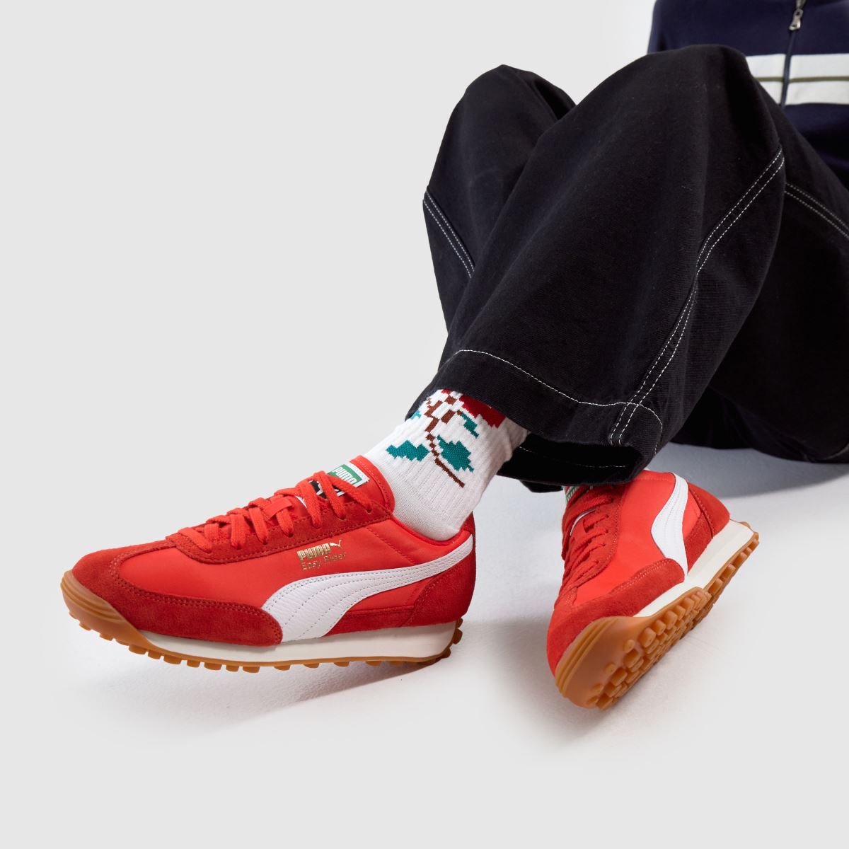 PUMA – Röda easy rider-sneakers