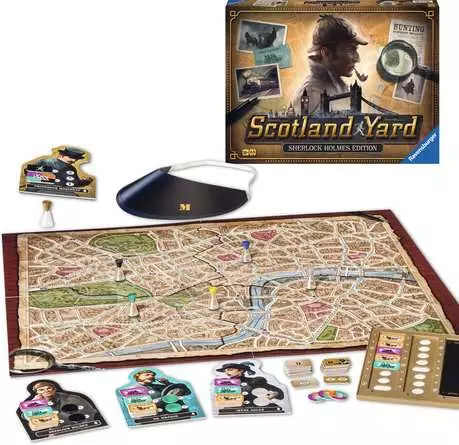Scotland Yard - Sherlock Holmes Edition - Spiel ab 10 Jahren