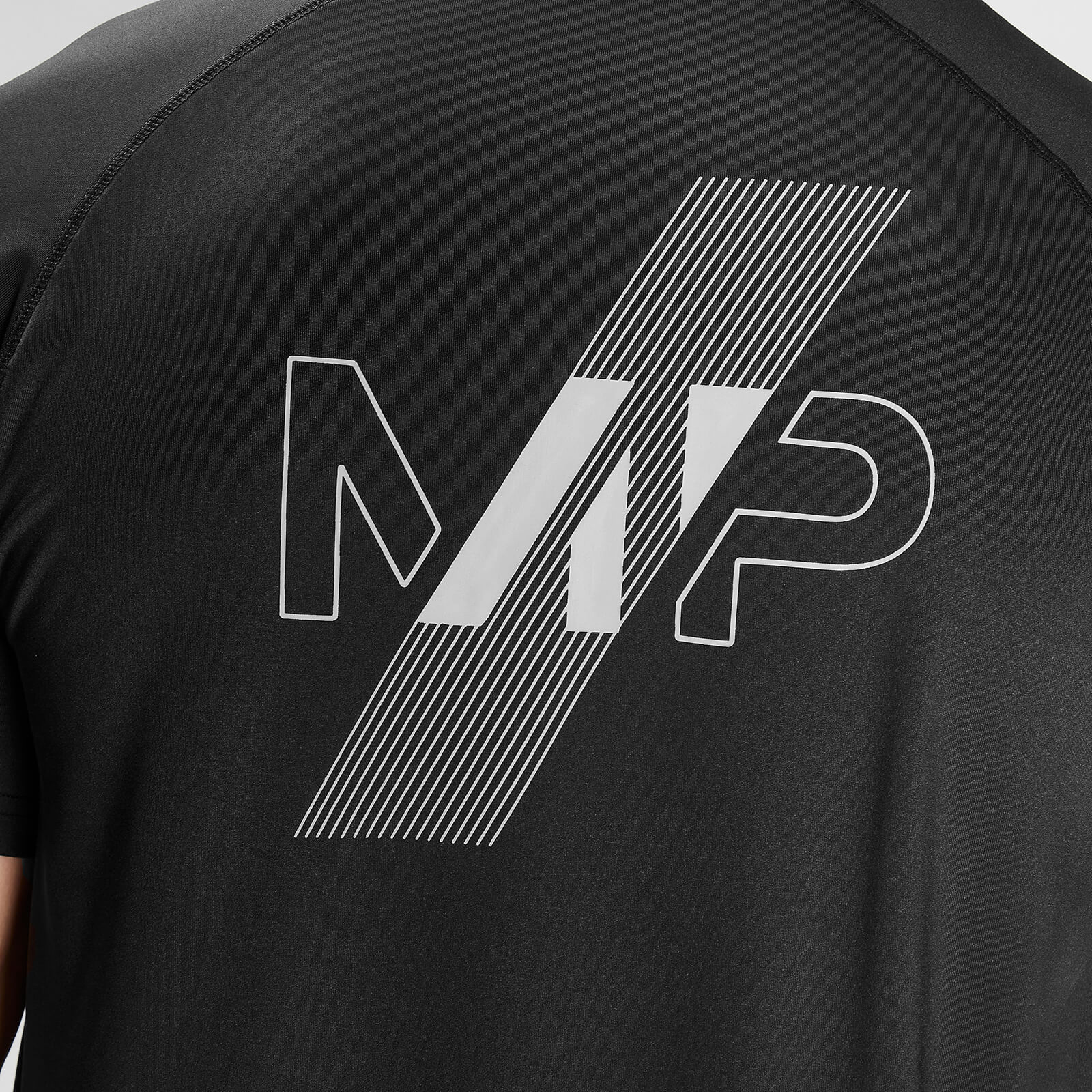 T-shirt à manches courtes MP Impact en édition limitée pour hommes – Noir