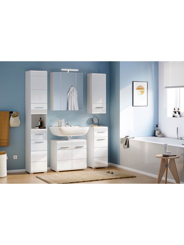 ebuy24 Hochschrank Linus Weiß 30 x 31 cm günstig kaufen onesize