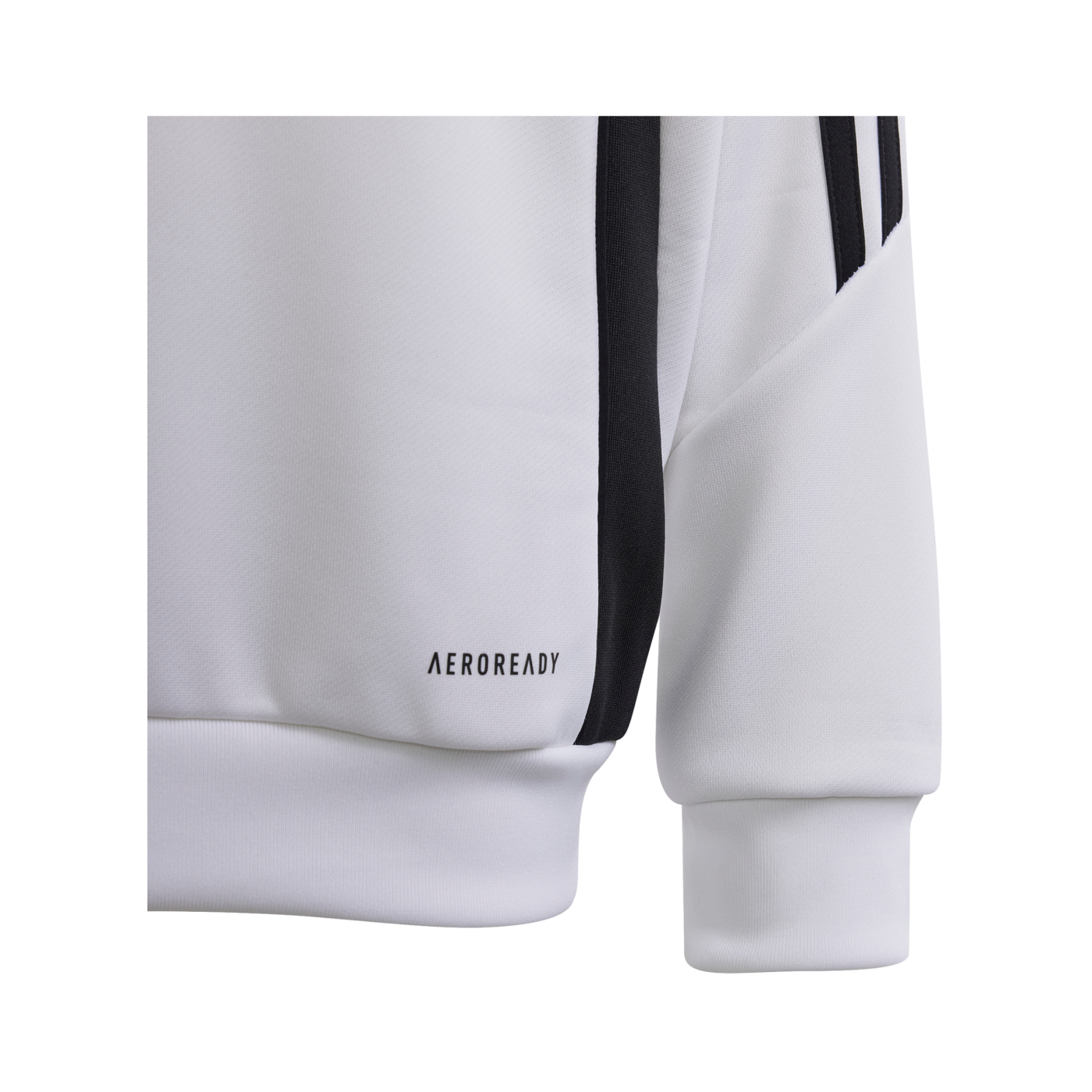 adidas Tiro 24 Training Hoody Kids Weiss Schwarz