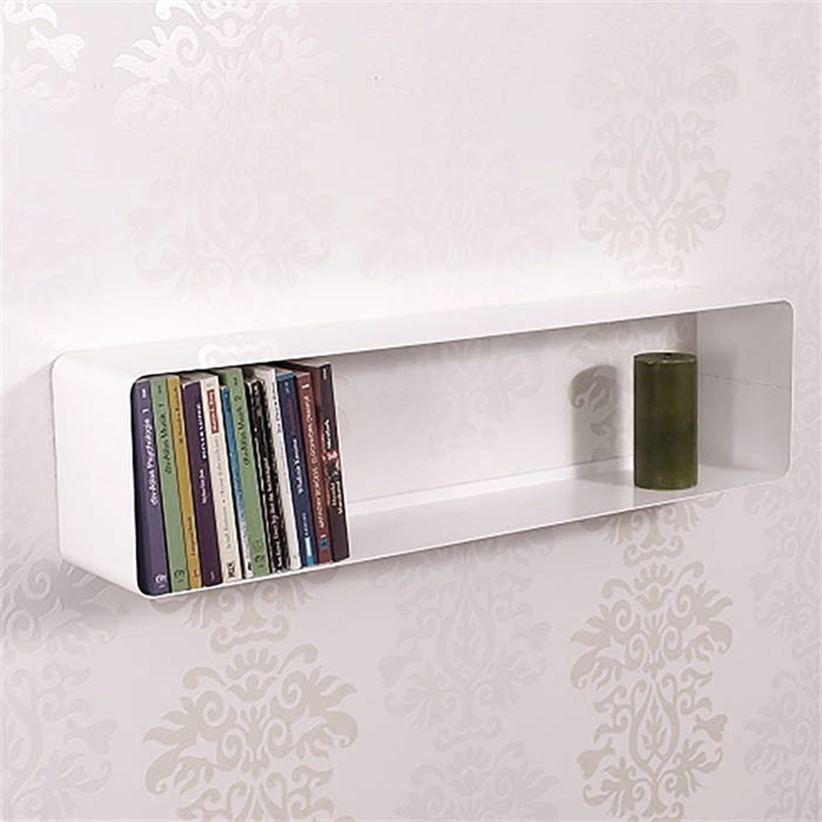 DESIGN DELIGHTS CD-Regal DESIGN DVD & BLU-RAY WANDREGAL CUBE, 80cm, DVD Regal für ca 75 DVDs