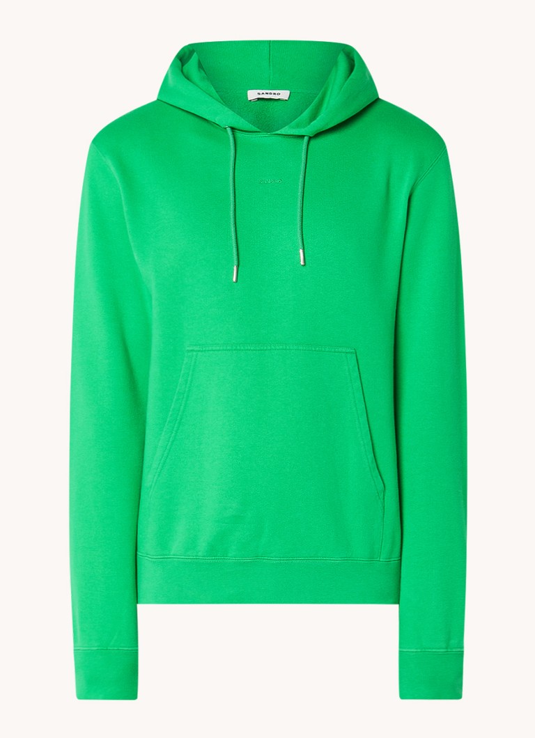 Sandro Hoodie with logo embroidery