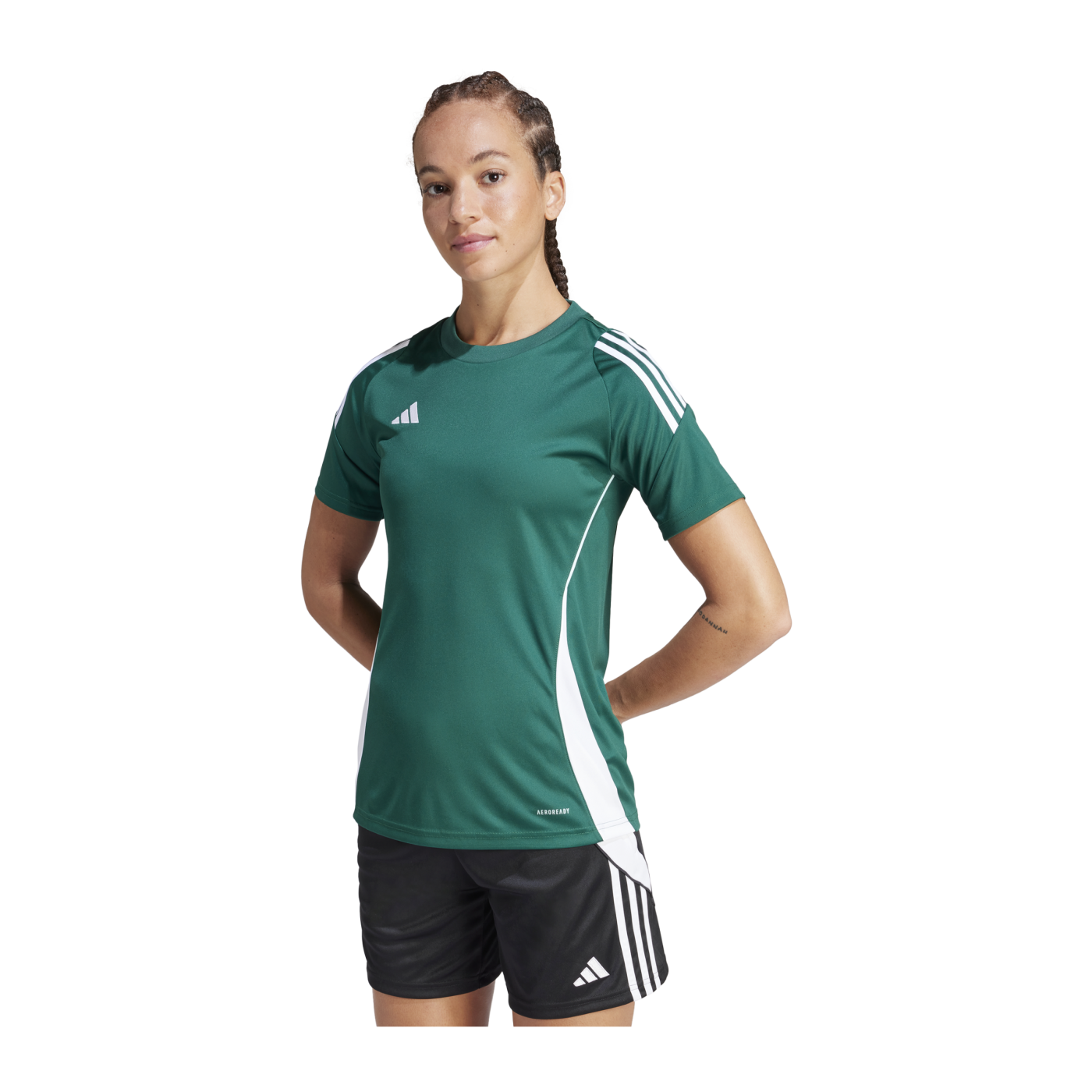 adidas Tiro 24 Trikot Damen Grün Weiss