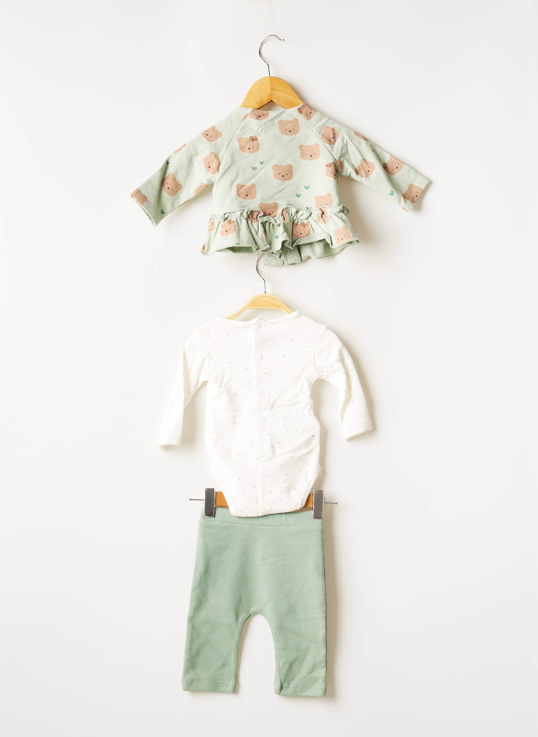 Mayoral Ensembles Pantalon Fille couleur vert