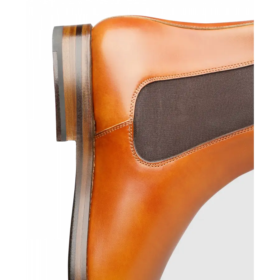 Heinrich Dinkelacker - Chelsea Boots LUZERN PLAIN TC Toscana calf - braun