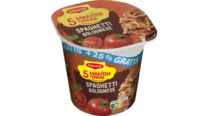 MAGGI 5 Minuten Terrine Spaghetti Bolognese 75 g