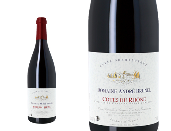 André Brunel Côte-du-Rhône Cuvée Sommelongue Rouge 2022 Rhône Côtes du Rhône