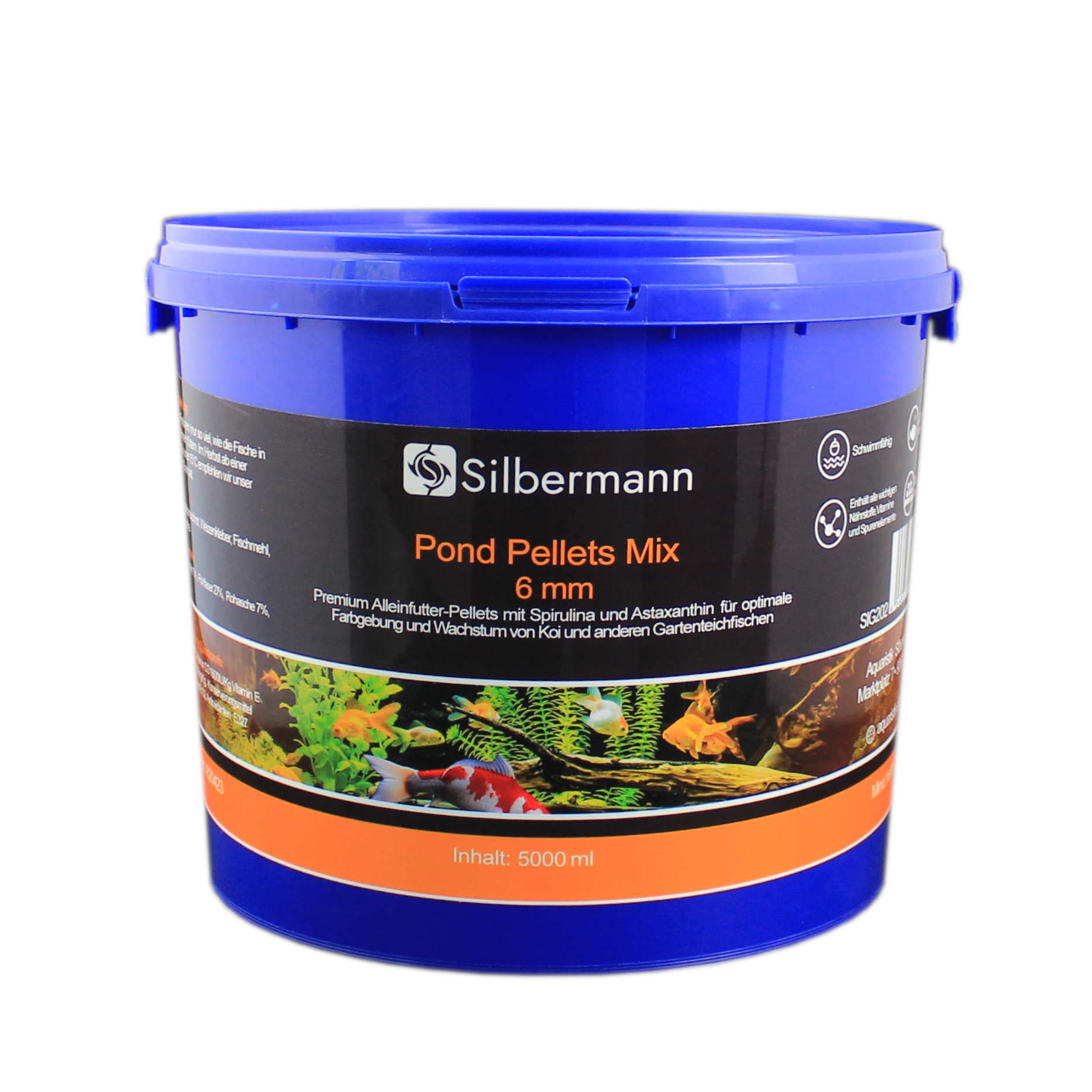 Silbermann Hauptfutter Silbermann Seidenraupen 5 kg