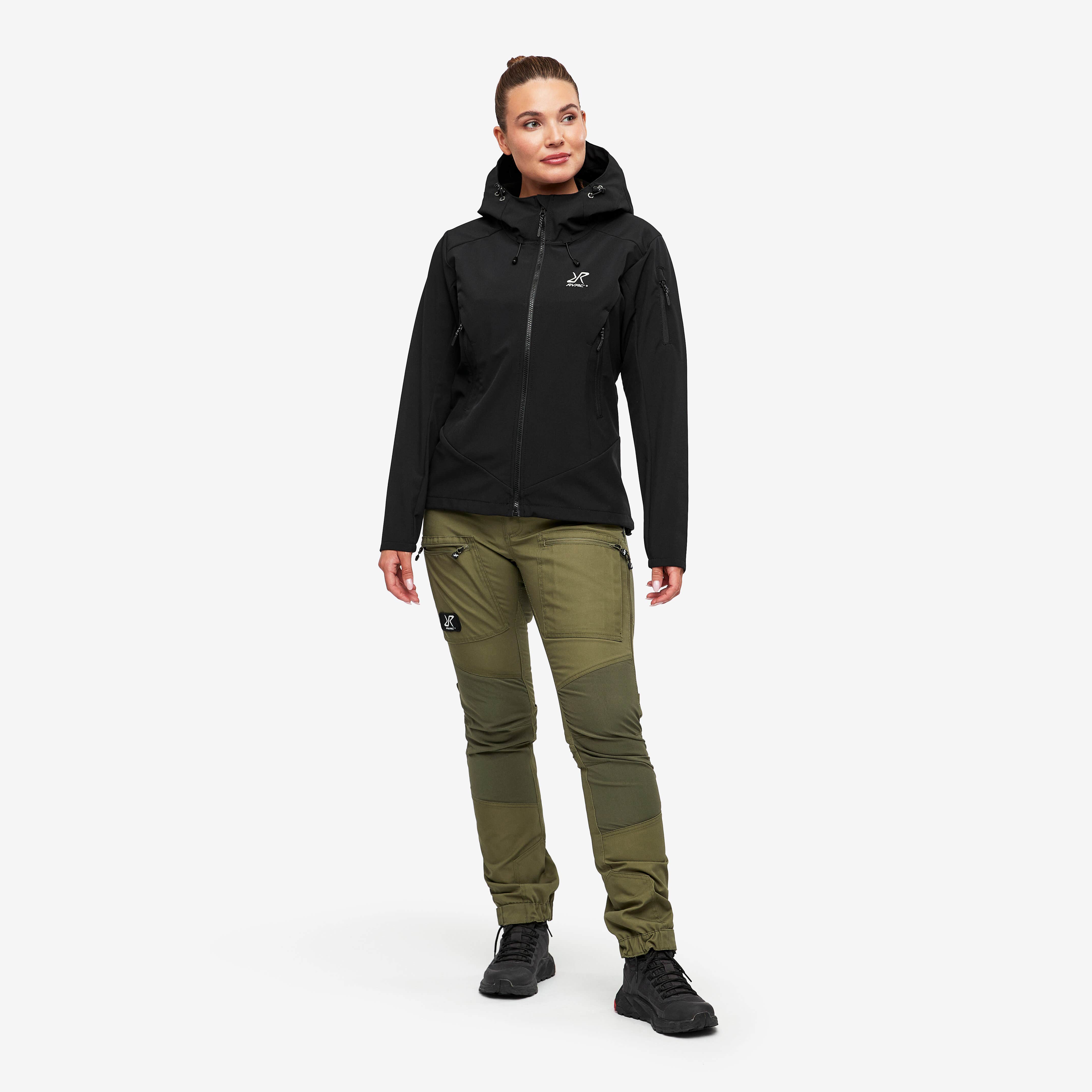 Reckon Softshell Jacket Femme Black