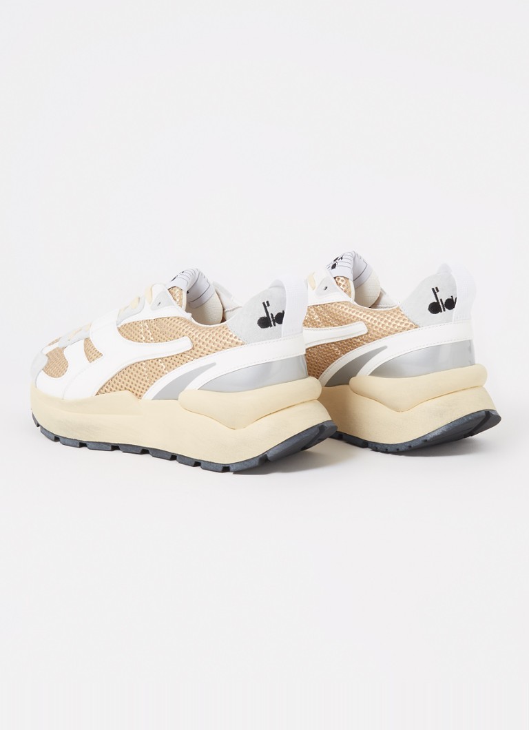 Buty sportowe Diadora Mercury z detalami ze zamszu