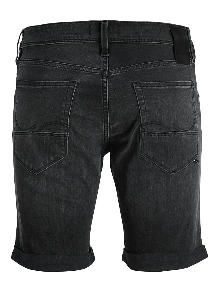 Jack & Jones Jeans-Shorts in Anthrazit günstig kaufen