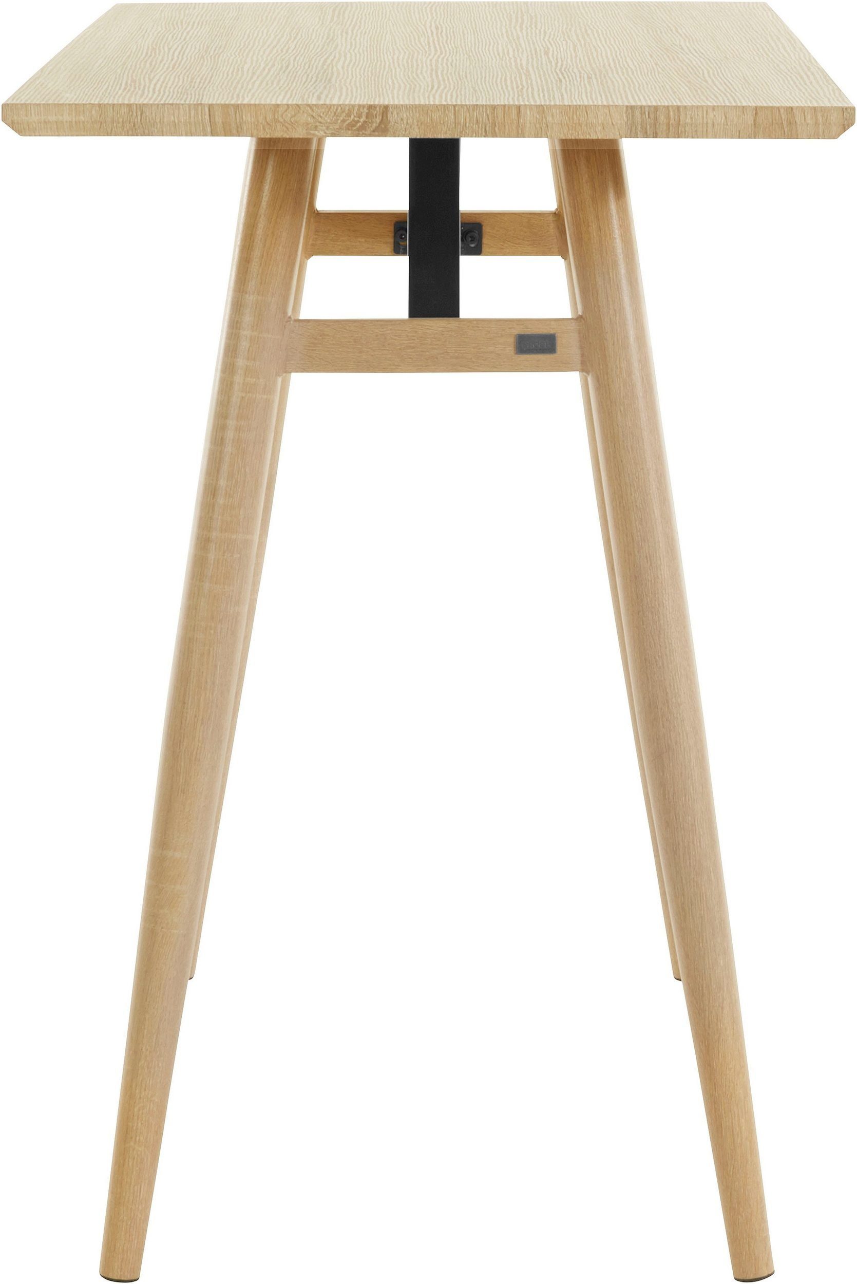 loft24 Bartisch Henrik, schöne Holzoptik, Skandinavischer Wohnstil, Höhe 90 cm
