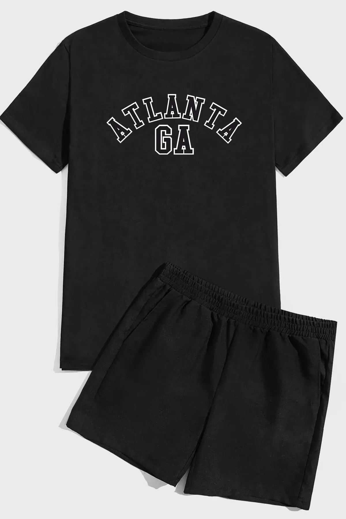 uyguntarz  Shorts-Set mit ATLANTA-Print