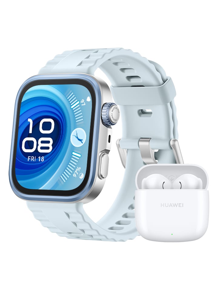 Huawei Smartwatch Watch Fit 4 Pro Bundle in blau günstig kaufen onesize