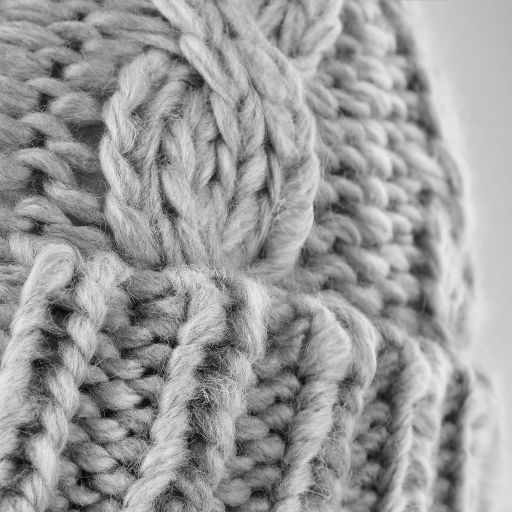 Neverless Bommelmütze Damen Mütze Grobstrick Strick-Bommel Pudelmütze Zopfstrickmuster Wintermütze Umschlag Neverless®