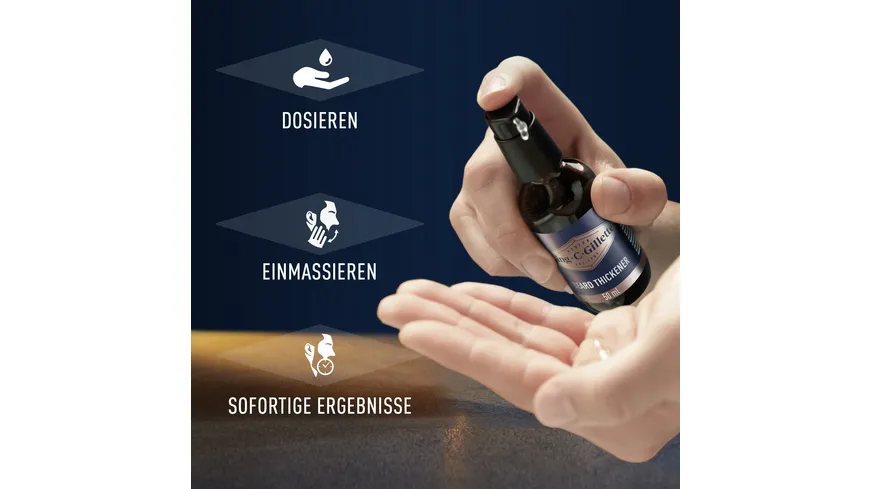 King C. Gillette Bartpflege Bartvolumen Serum 50 ml