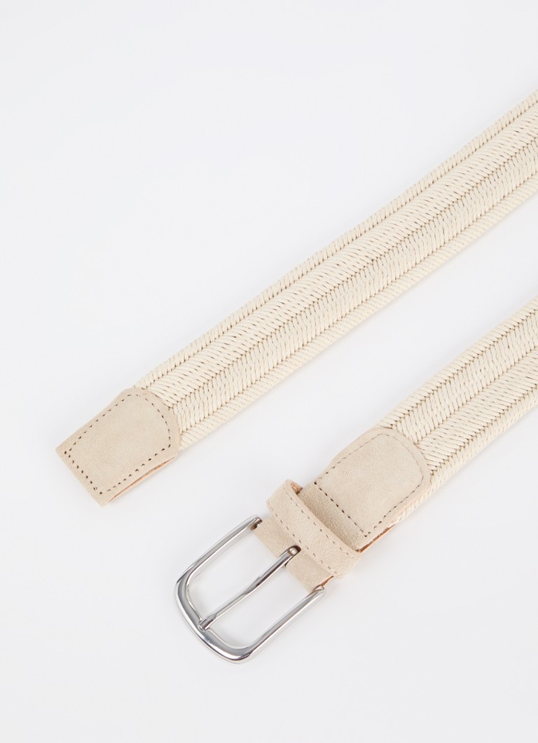 Ceinture Profuomo avec détails en daim