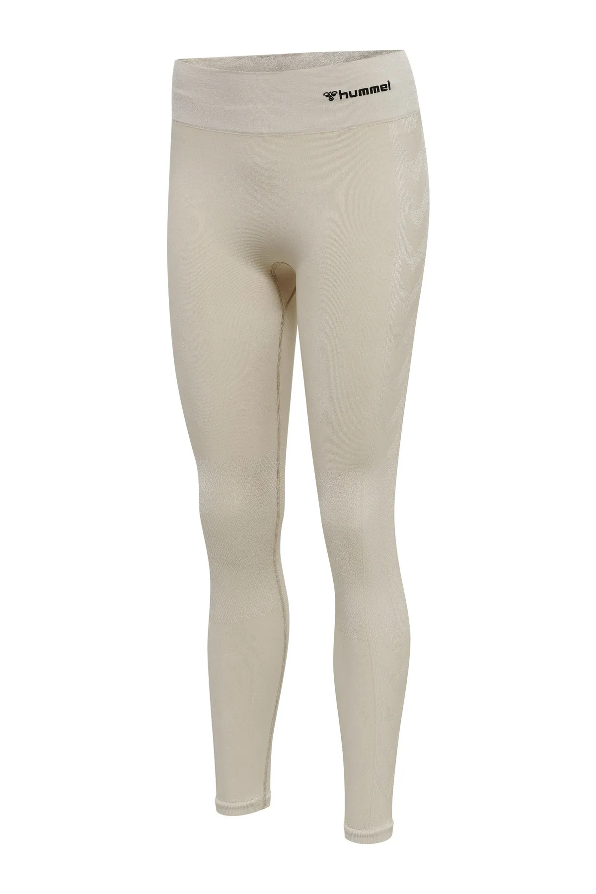 hummel  Sport-Leggings - Beige - Mittlerer Bund