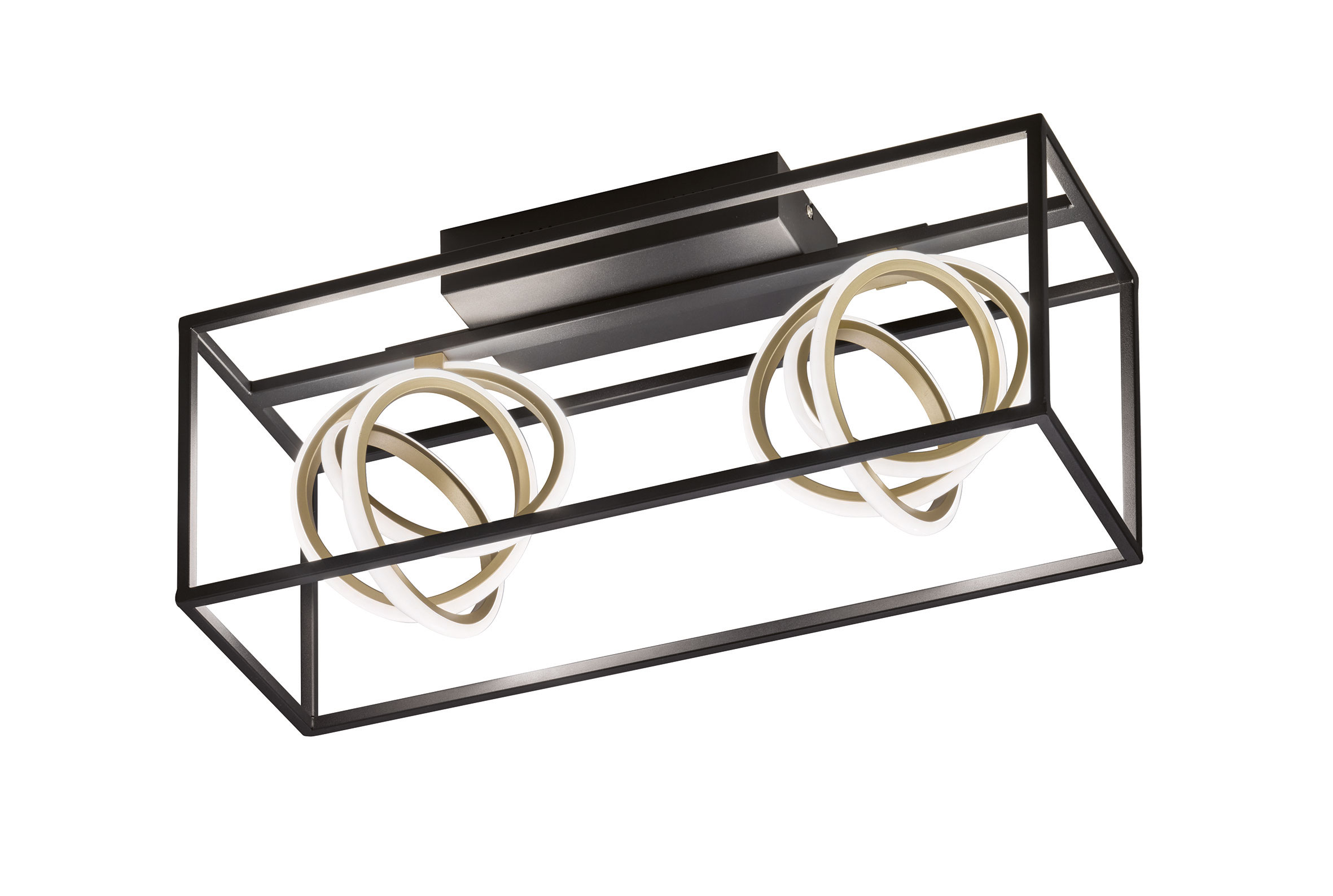 Fischer & HonselLED-Deckenleuchte 2flg