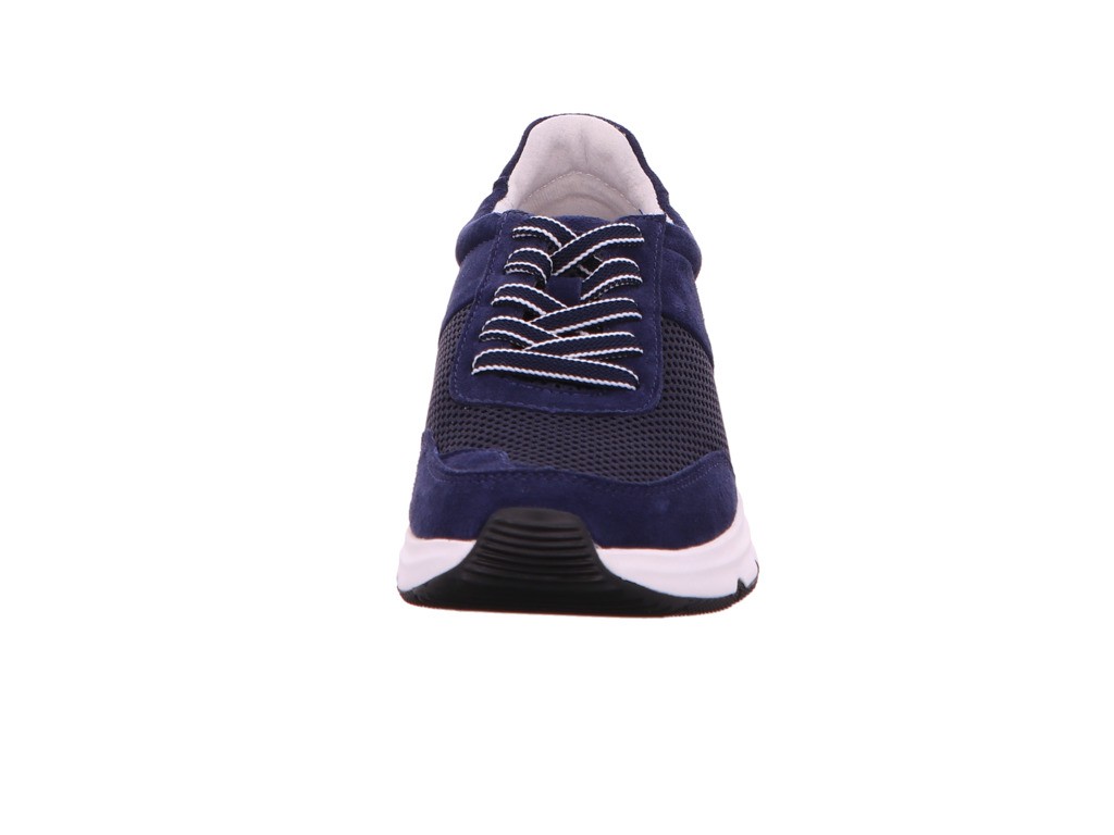 GABOR Freizeit Schnürer blau rollingsoft by Gabor Sneaker low 46.897.