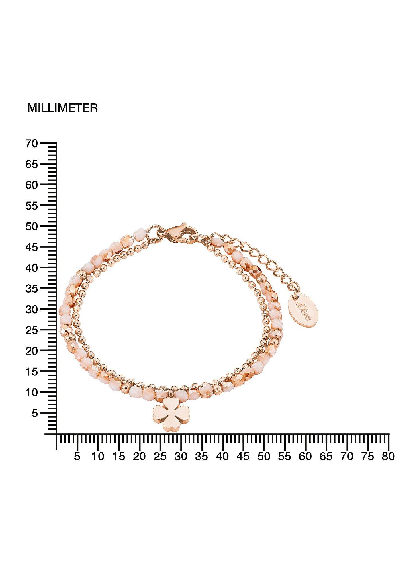 Armband mit Kleeblatt-Anhänger  272.706.6412.1084-24B0