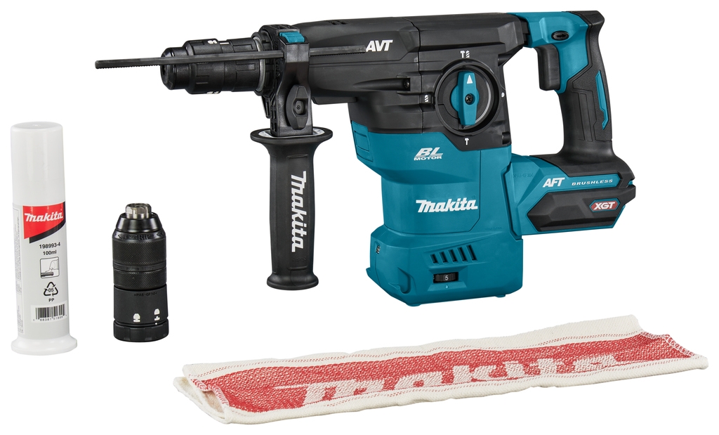 Ciocan combinat Makita HR009GZ SDS-Plus 40V Max fără baterii și încărcător