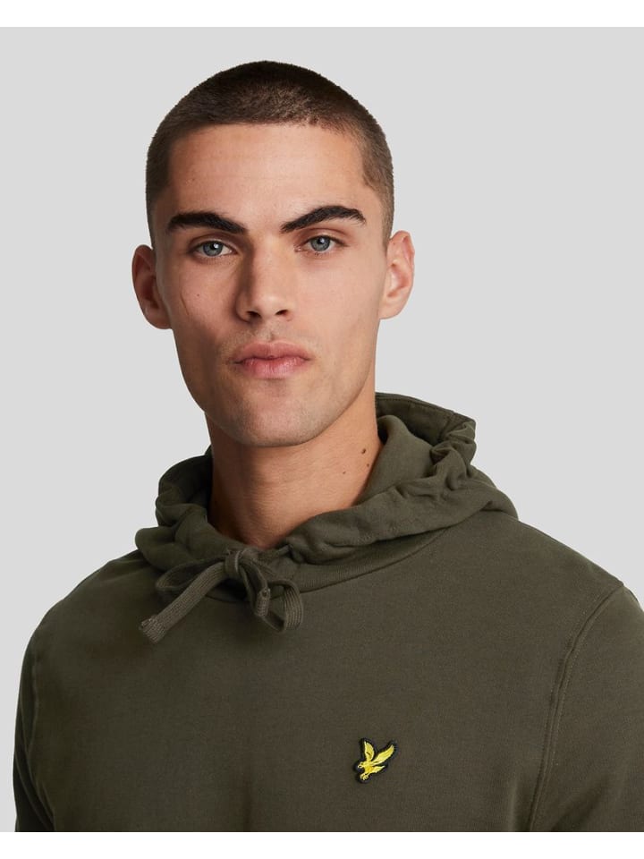 Lyle & Scott Hoodie in Olivgrün günstig kaufen S