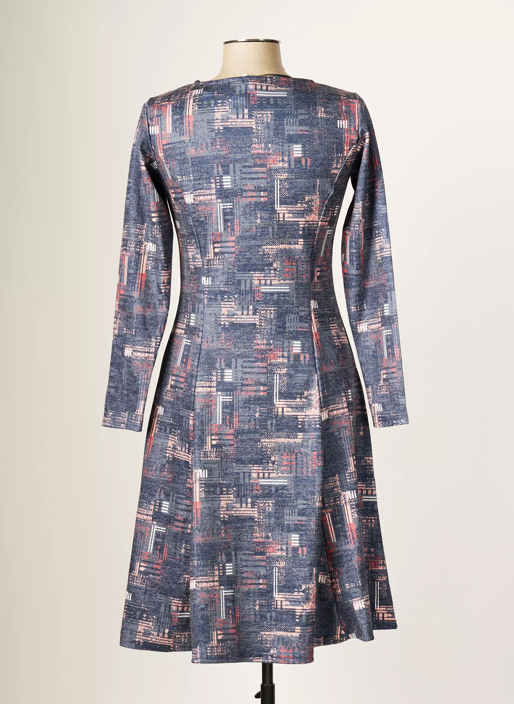 Damart Robes Mi Longues Femme couleur bleu