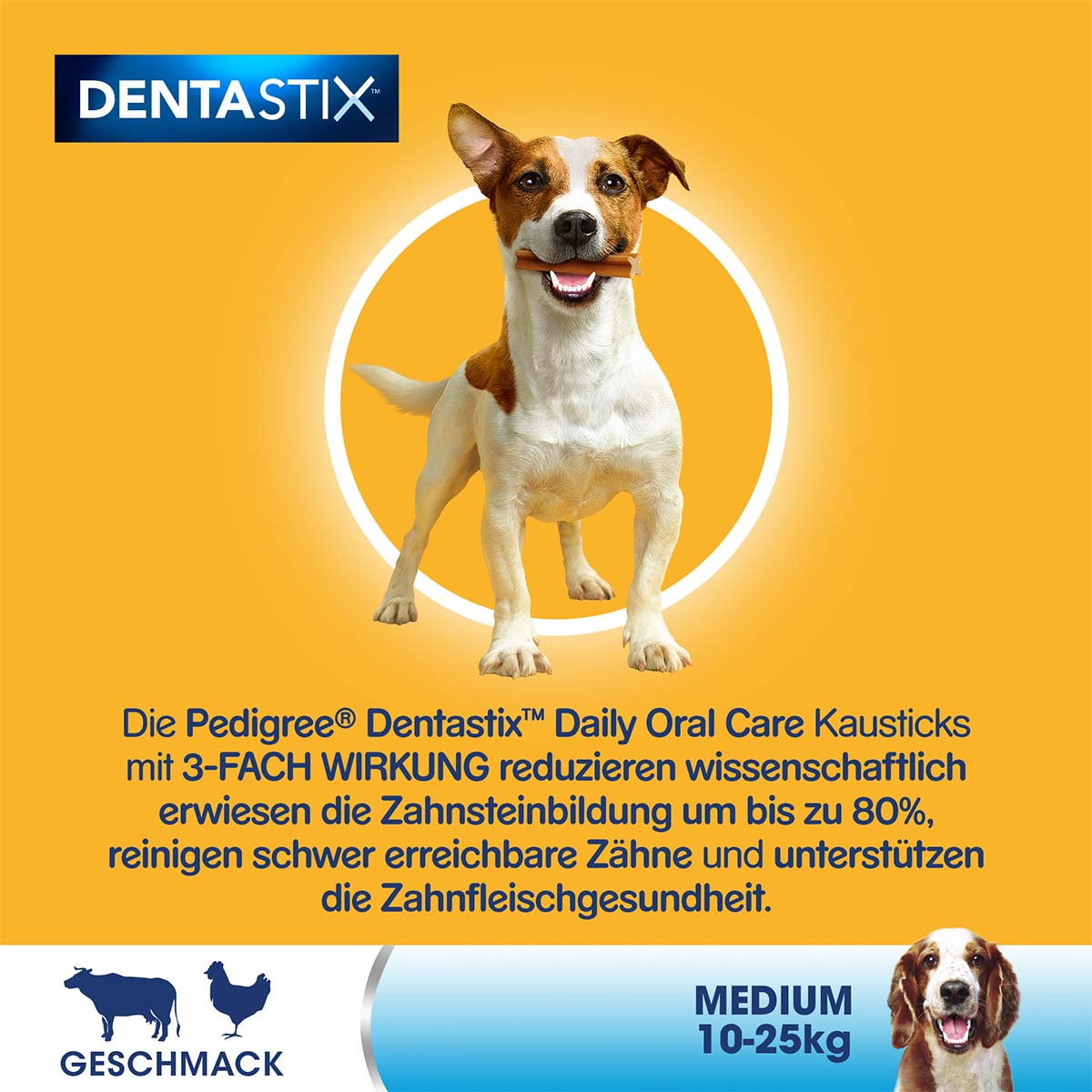 Pedigree DentaStix für mittelgroße Hunde kaufen bei ZooRoyal