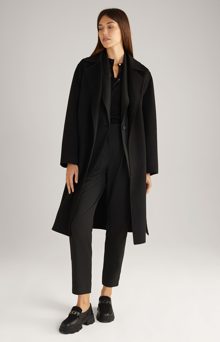Twill-Hose in Schwarz
