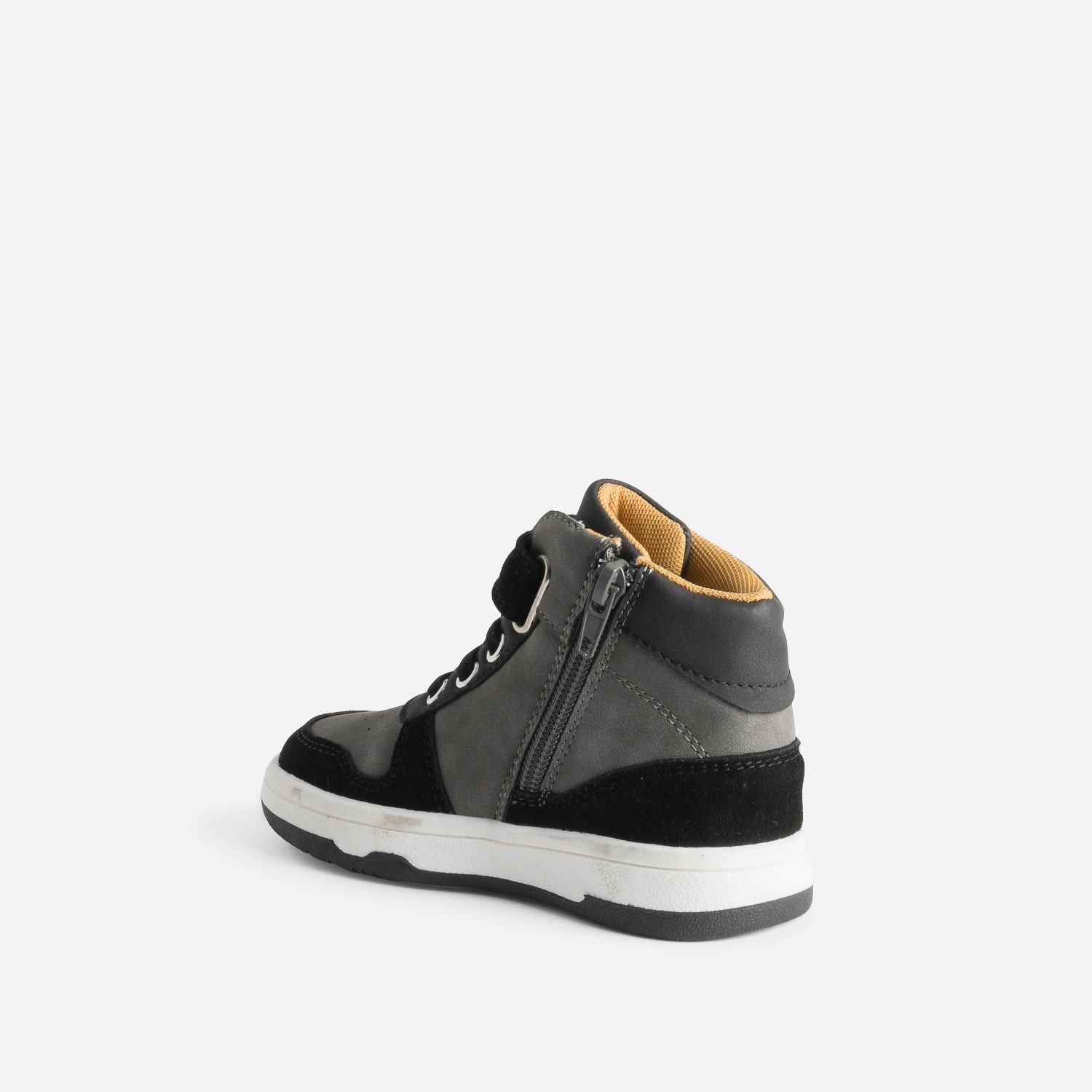 Basket BUGGY noire et grise