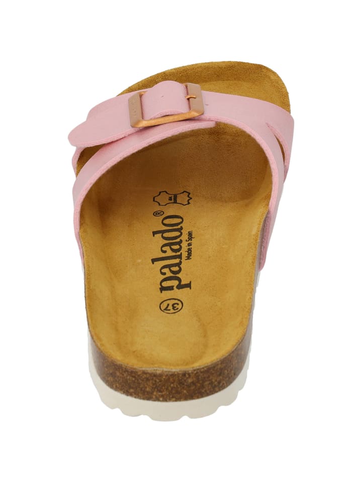 palado Pantoletten in rosa metallic günstig kaufen