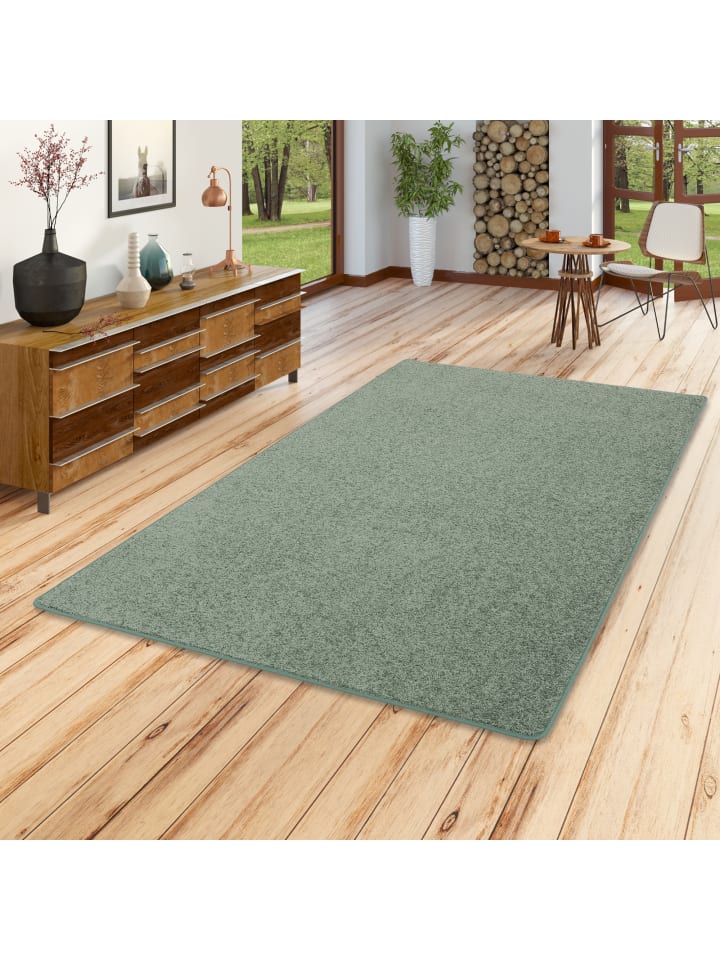 Snapstyle Hochflor Langflor Teppich Cottage in Mintgrün günstig kaufen