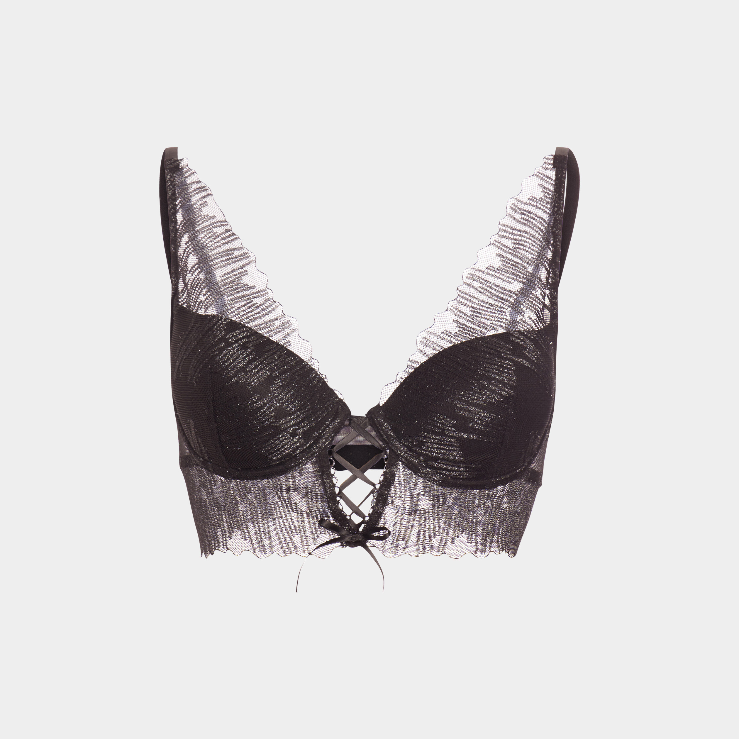 Soutien-gorge foulard noir femme | La Halle
