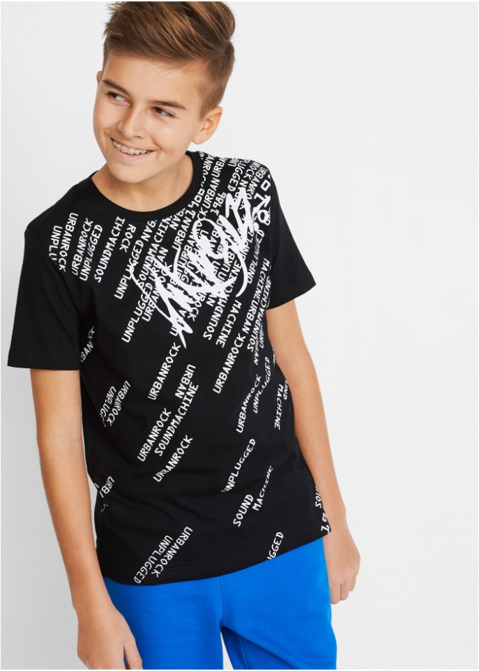 Jungen T-Shirt Slim Fit aus Bio-Baumwolle