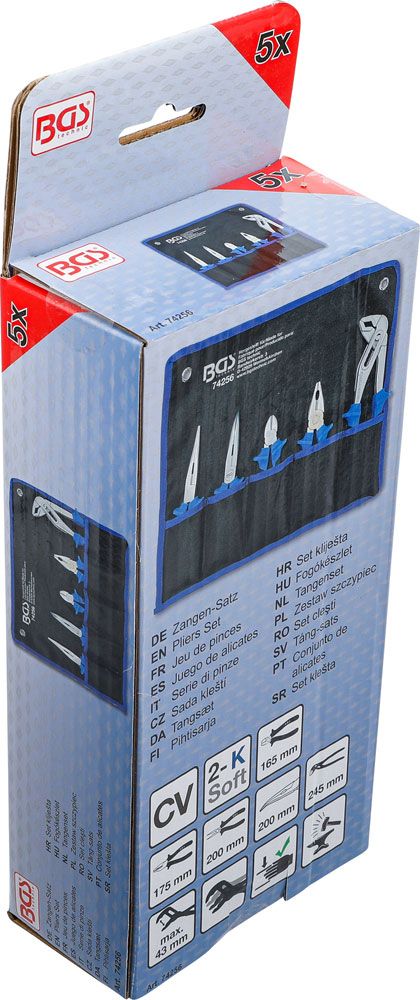 BGS technic Zangen-Satz 5-teilig kaufen | Bike-Discount