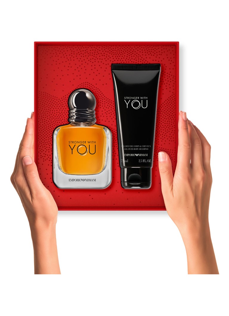 Giorgio Armani Stronger with You Eau de Toilette – Set cadou ediție limitată