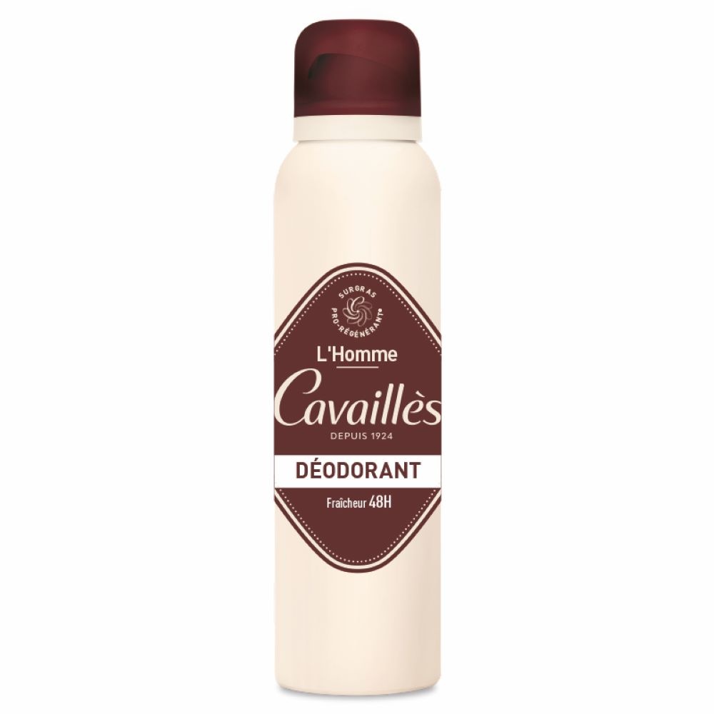 Cavaillès DERMATO 48H HOMME SPRAY 150ML DEODORANTS