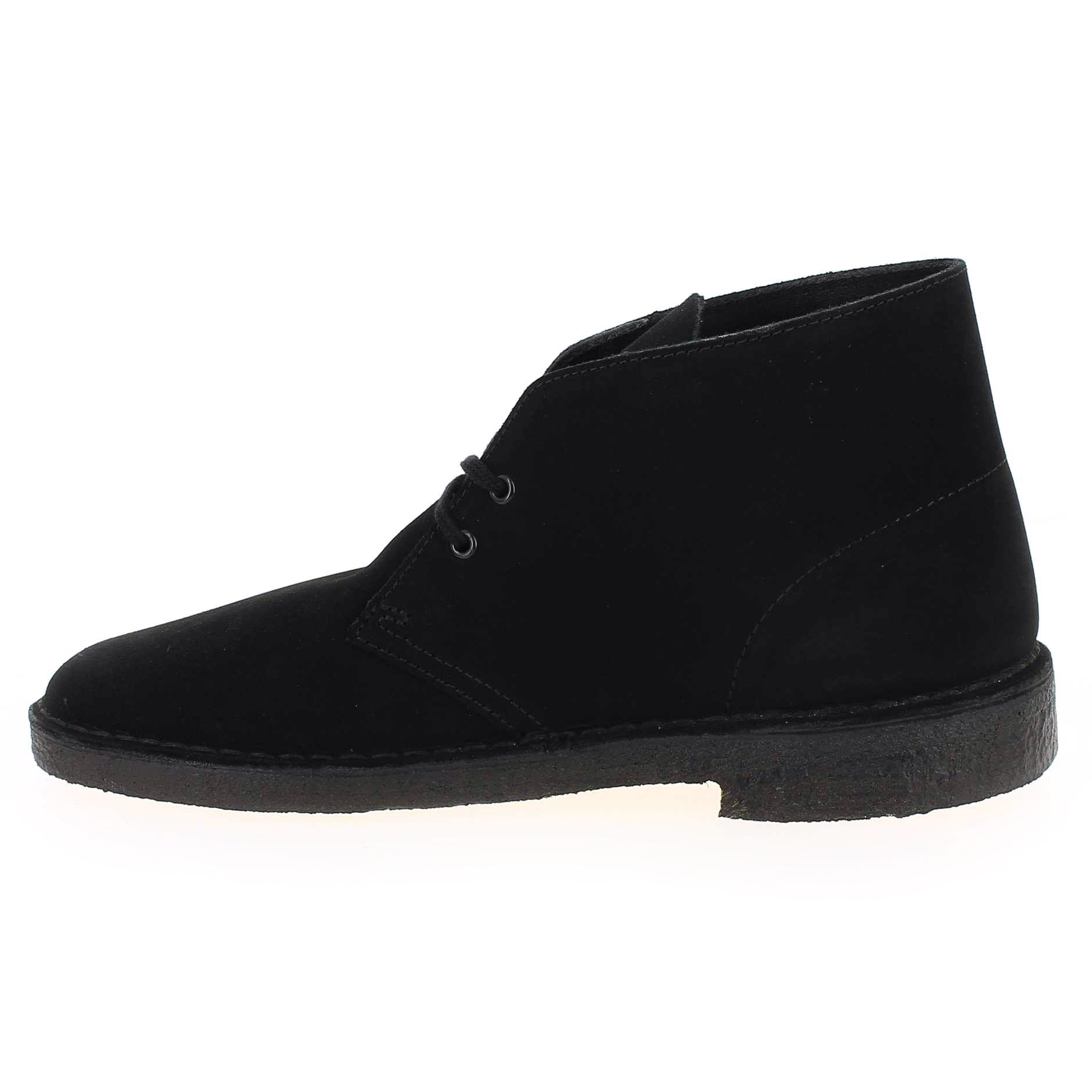 Clarks  DESERT BOOT - Velours Noir