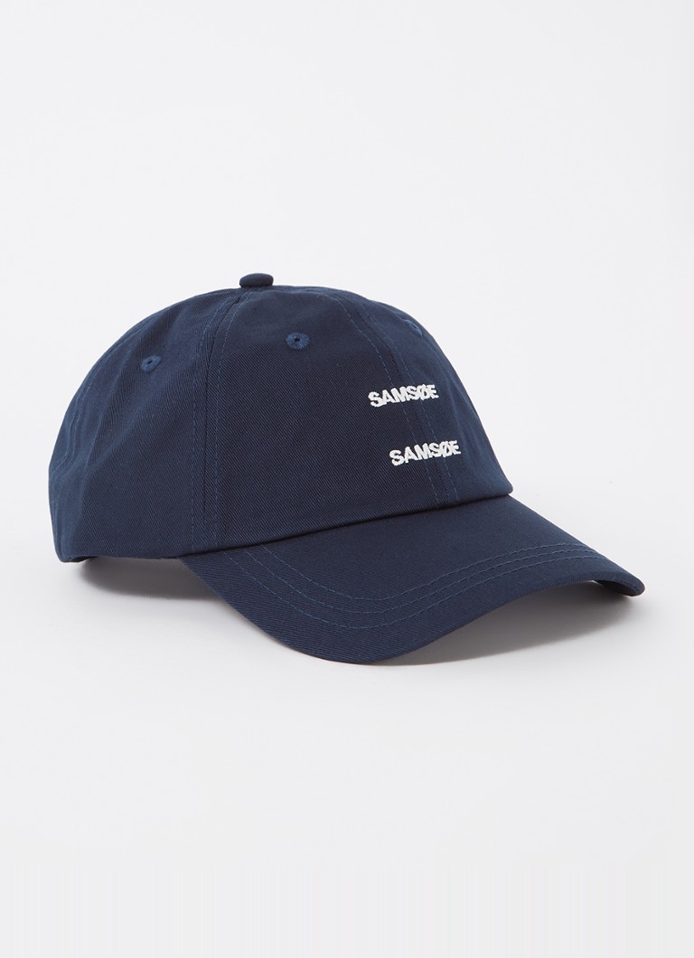 SAMSØE SAMSØE Saaddie cap with logo embroidery