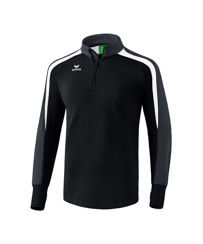 Erima Liga 2.0 Ziptop Schwarz Weiss Grau