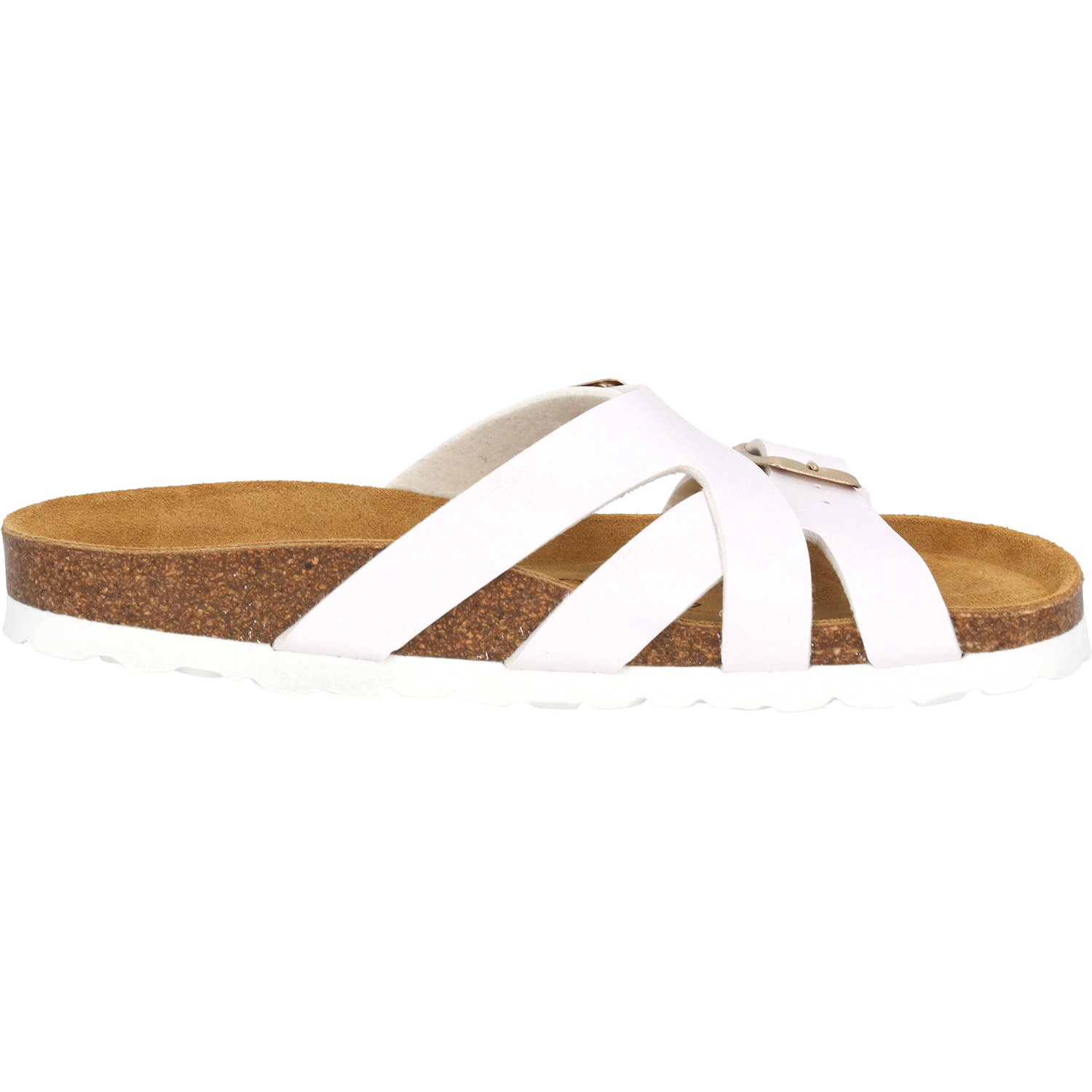 Palado Arrila, Pantoletten, Damen, Weiß Metallic