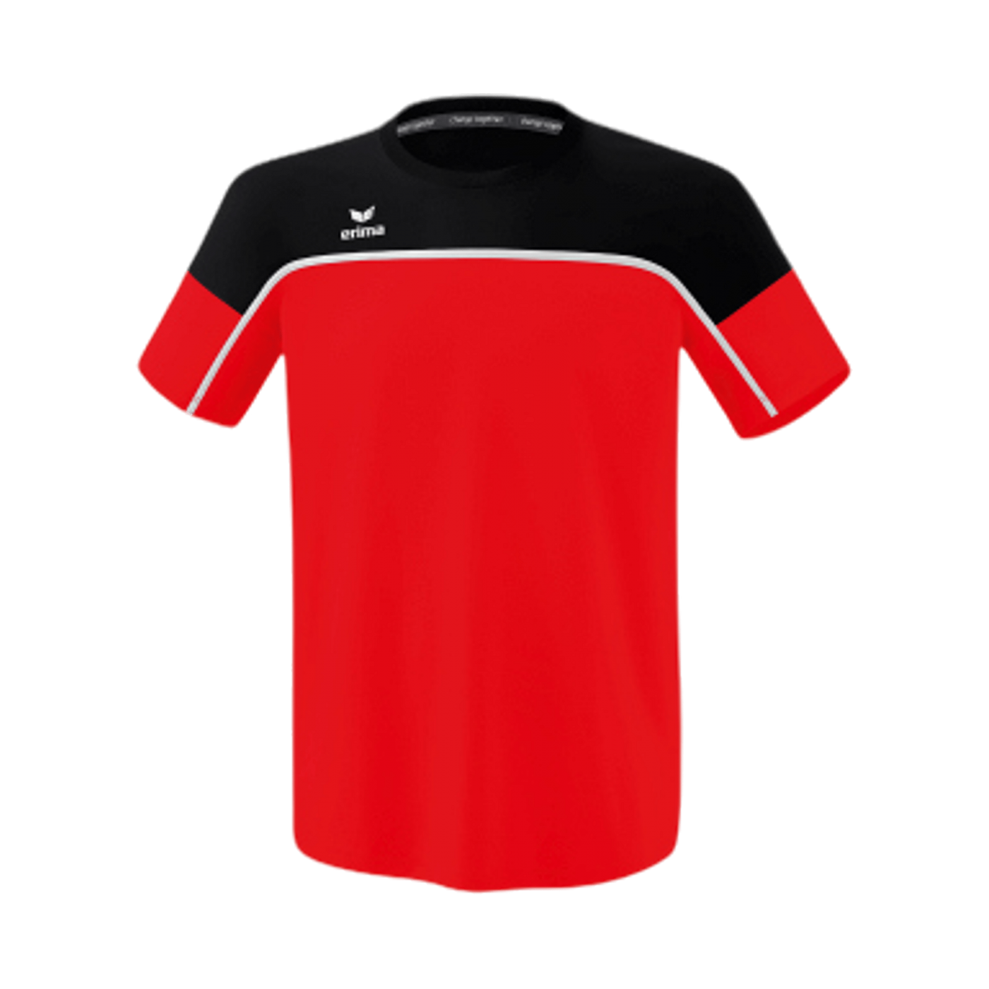 Erima Change by T-Shirt Kids Rot Schwarz