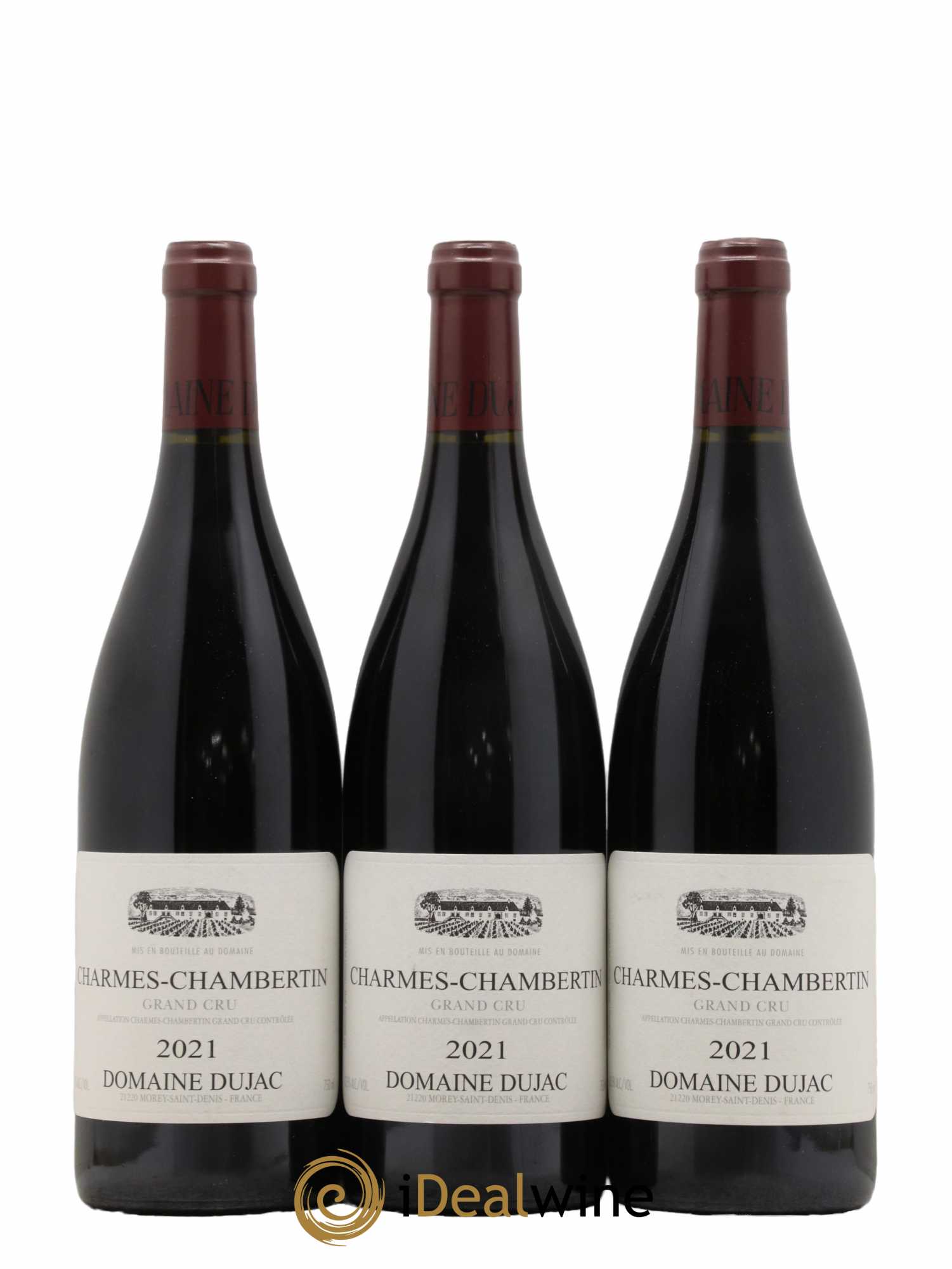 Charmes-Chambertin Grand Cru Dujac (Domaine)  2021 - Lot de 3 Bouteilles