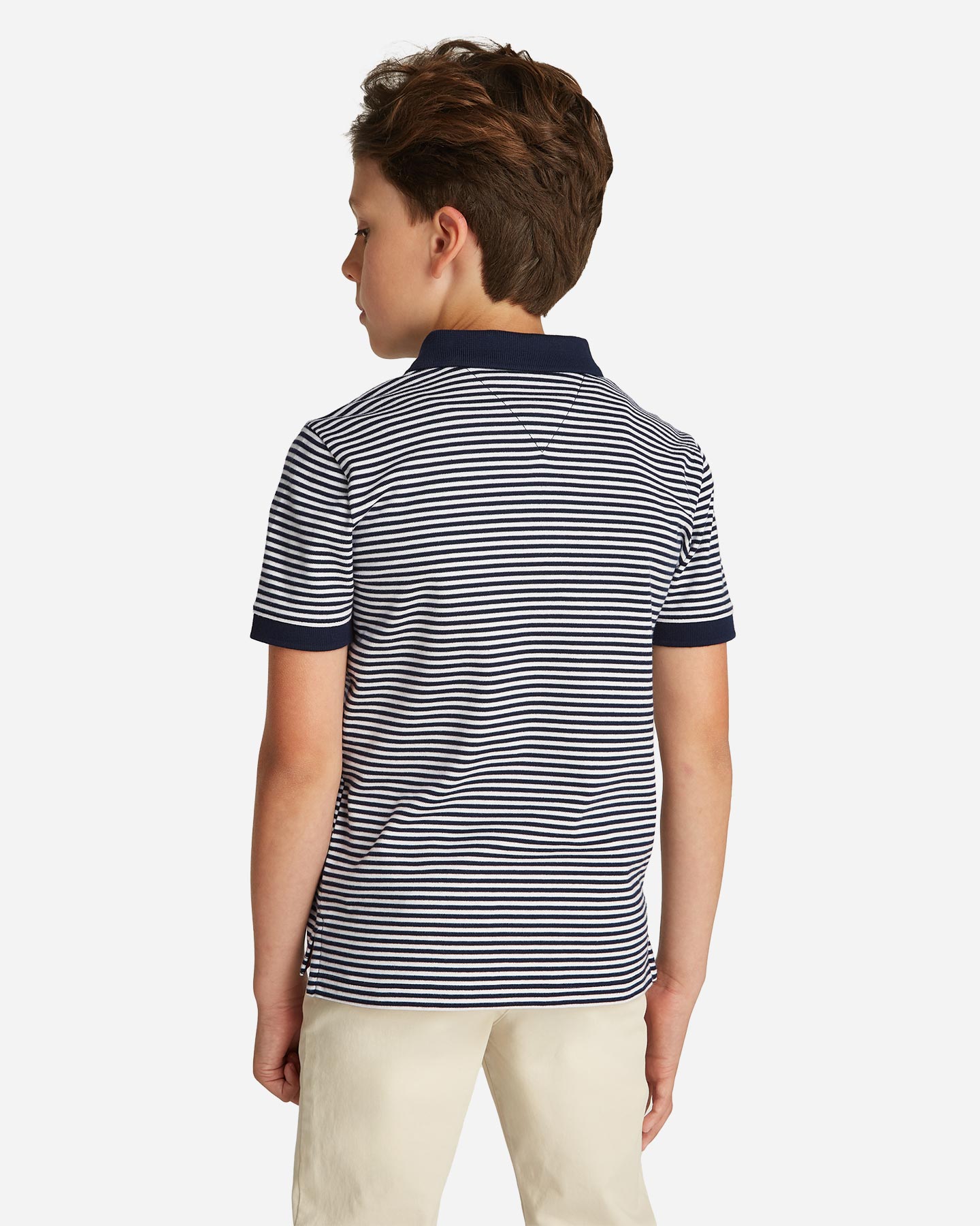 Polo Tommy Hilfiger Striped Jr KB0KB09333-0A4