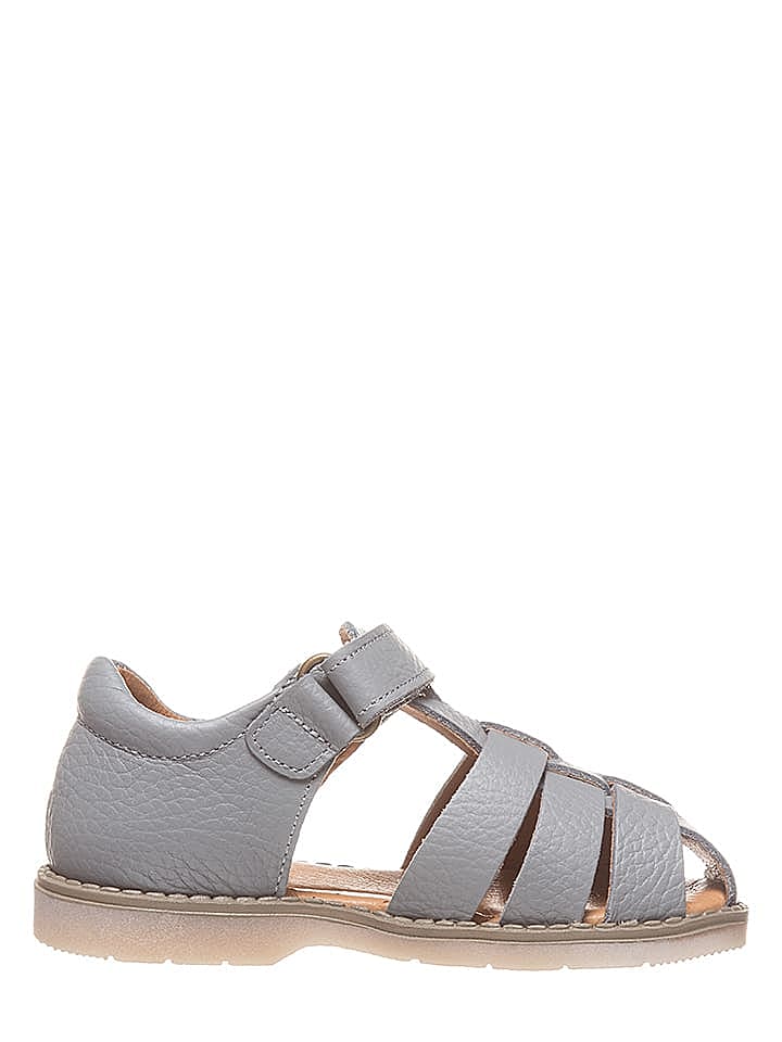 lamino Leder-Halbsandalen in Grau günstig kaufen 29