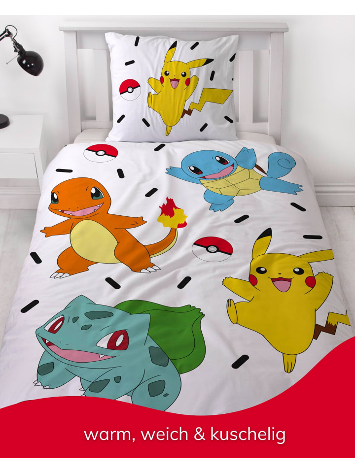 Pokémon Bettwäsche Flanell 
