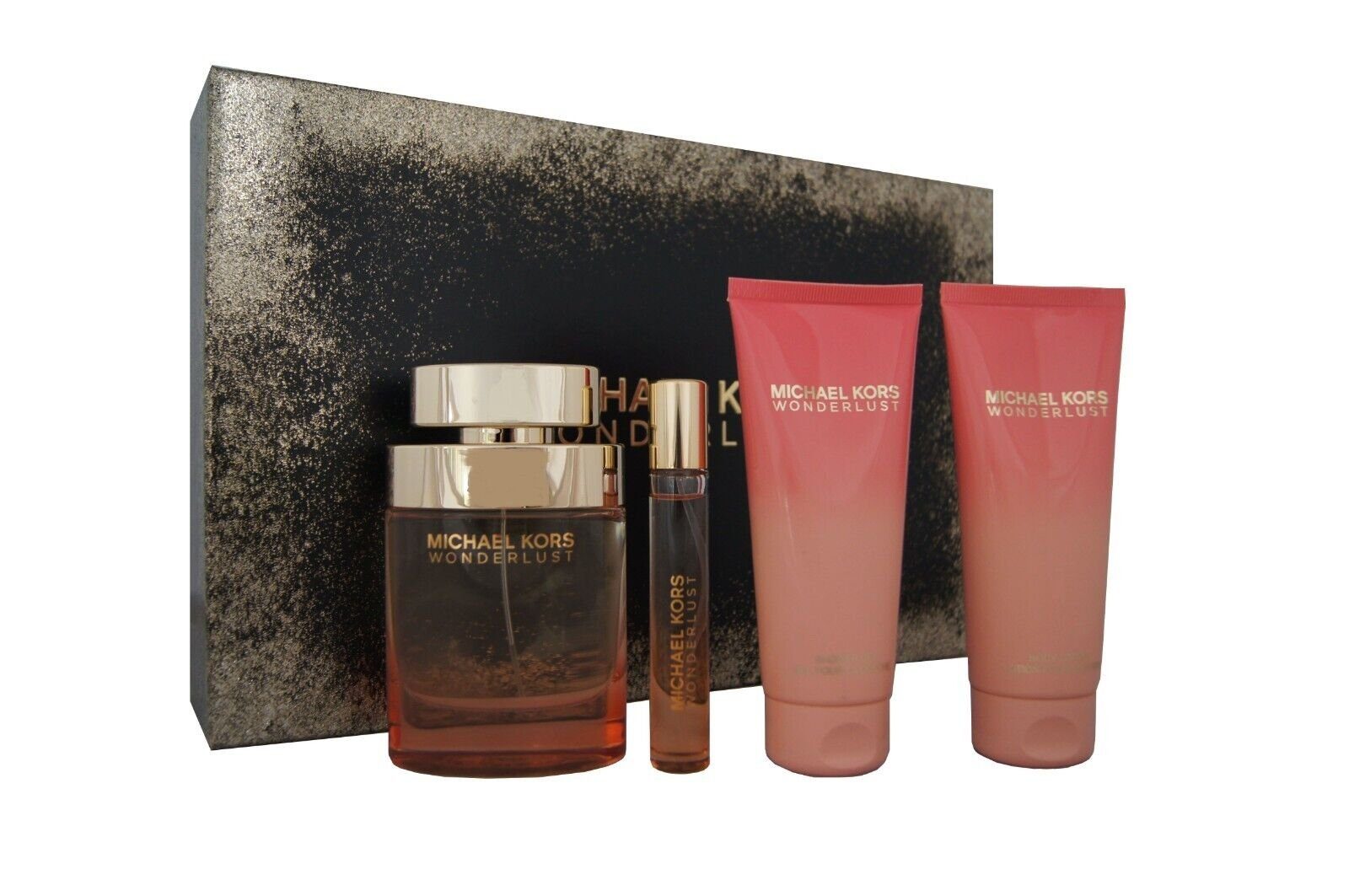 MICHAEL KORS Duft-Set Michael Kors Wonderlust EDP 100ml & EDP 10ml + SG 100ml + BL 100ml, 1-tlg.