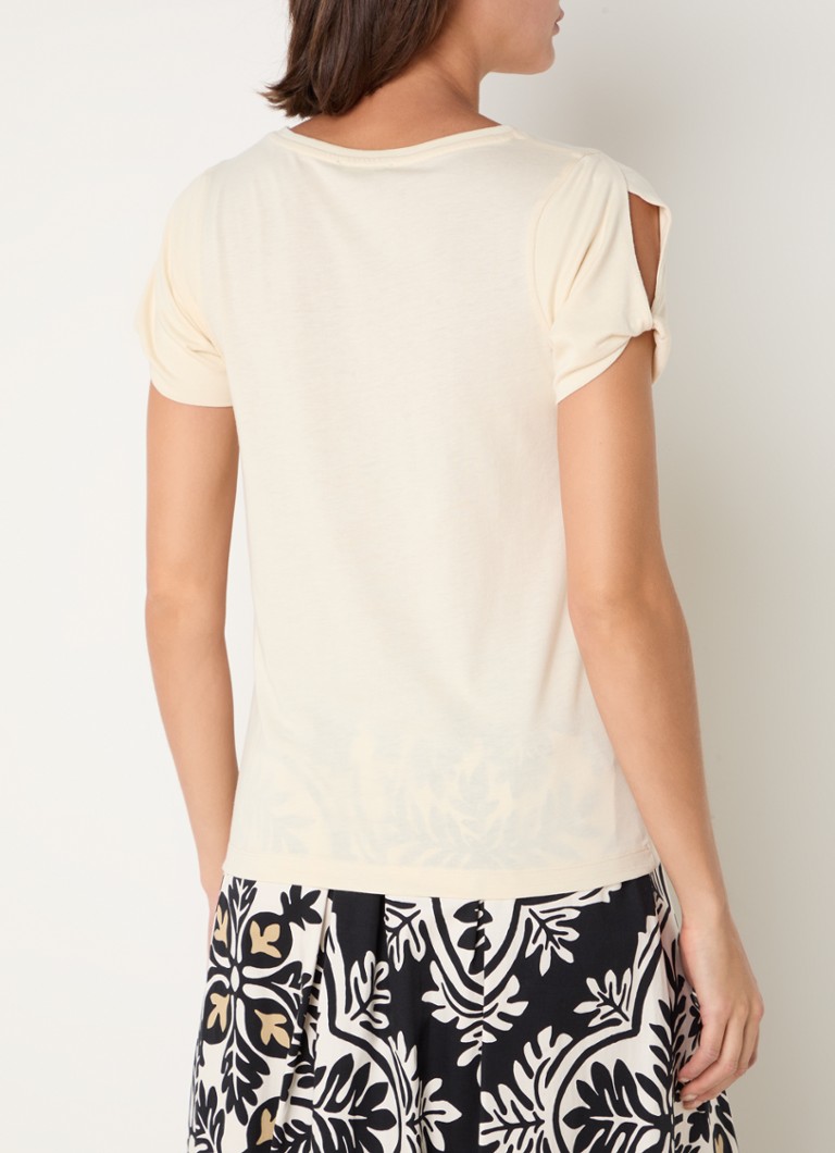 Benetton T-shirt with knotted detail
